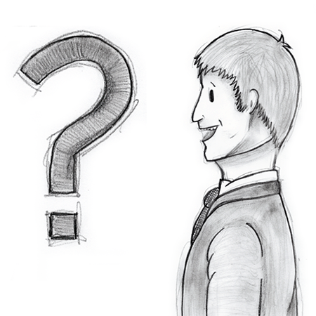Illustration - Newsletter, Wirksames Fragen I